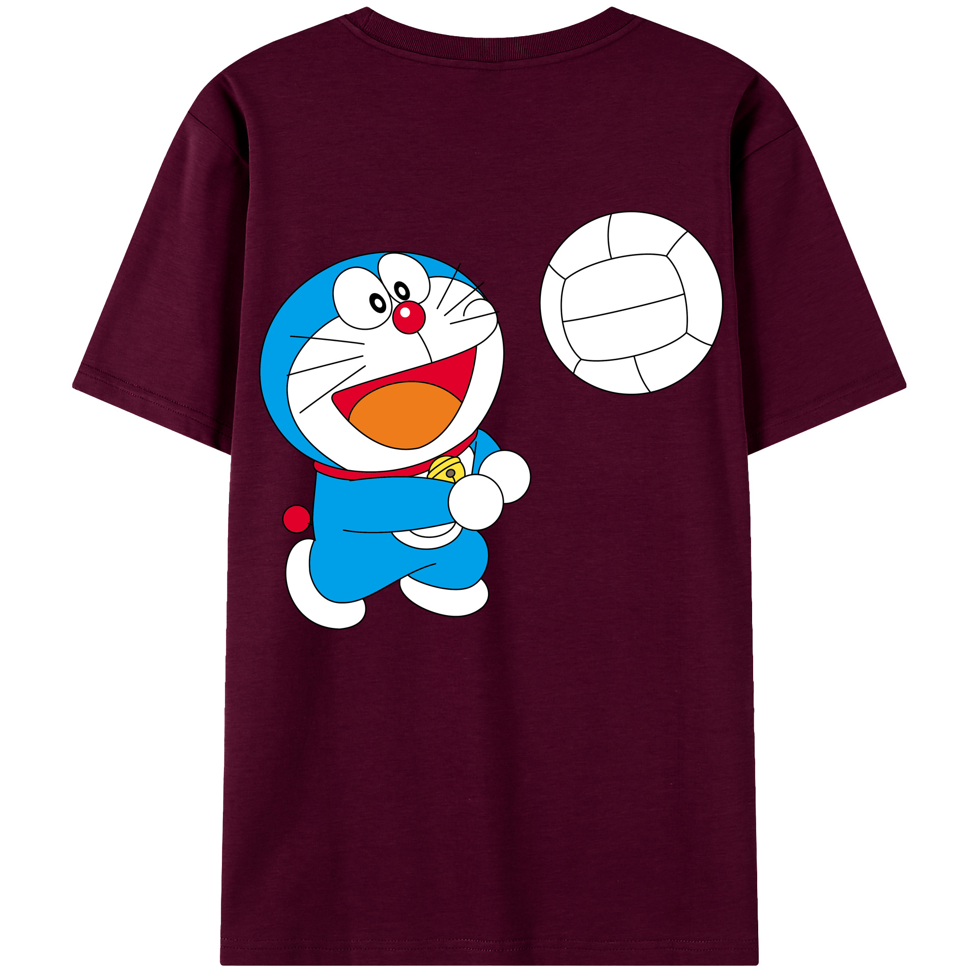 （画像用） ドラえもん Doraemon レディース半袖Tシャツ(バックプリント)